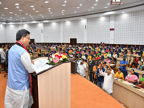Tripura Chief Minister Manik Saha speaking at a seminar,
