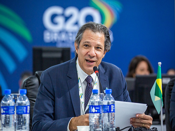 Brazil Minister of Finance Fernando Haddad. (image credit/ G20.org)