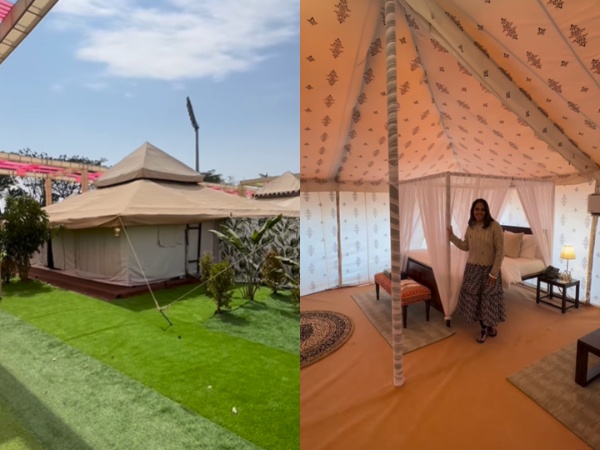 Anant Ambani-Radhika Merchant pre-wedding celebrations venue, Saina Nehwal (Image source: Instagram)