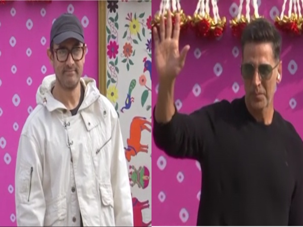 Aamir Khan, Akshay Kumar (Image source: ANI Photos)