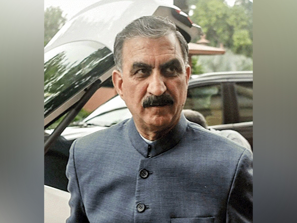 Himachal Pradesh Chief Minister Sukhvinder Singh Sukhu. (File Photo/ANI)
