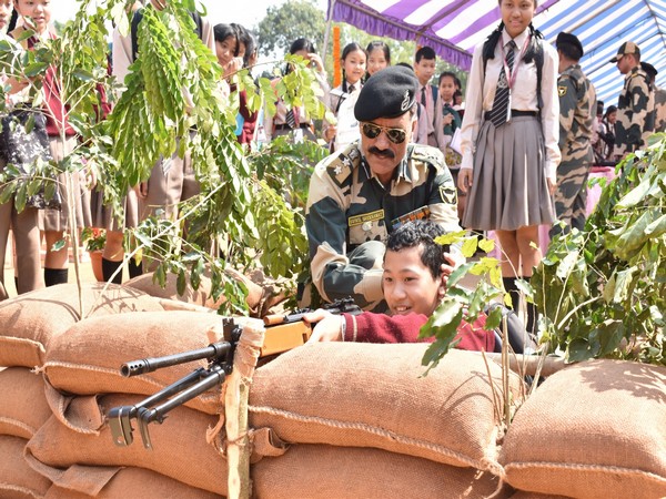 BSF’s 1st Battalion celebrates 58th Raising Day in Garo Hills (Photo/ANI)