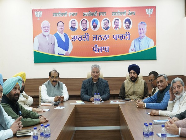 Punjab BJP President Sunil Jakhar. (Photo/ANI)