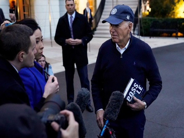 US President Joe Biden departs the White House in Washington (Photo/Reuters)