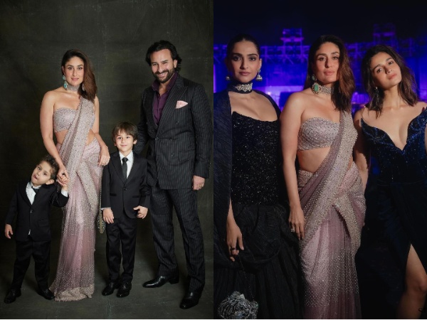 Kareena, Saif,  Jeh-Taimur, Alia, Sonam (Image source: Instagram)