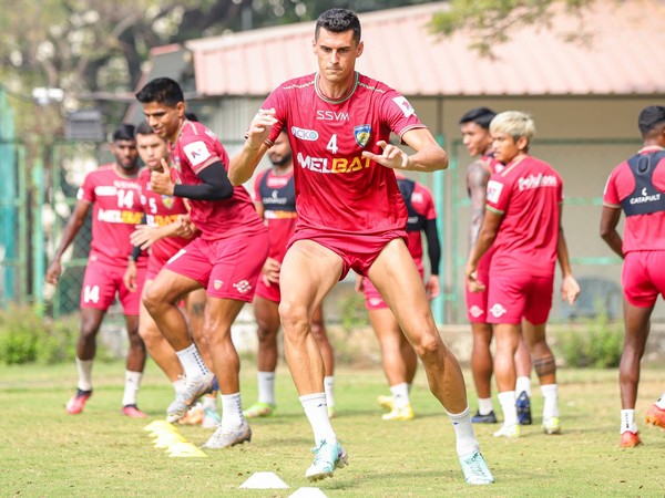 Chennaiyin FC players in training (Photo: Chennaiyin FC)