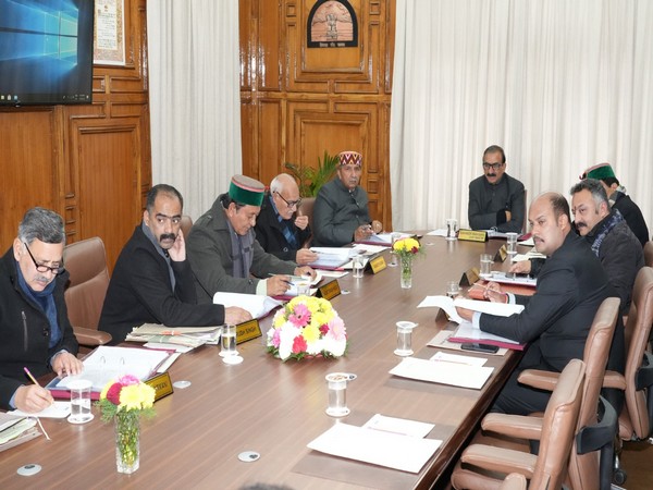 Himachal Pradesh State Cabinet meet (Photo/ANI)