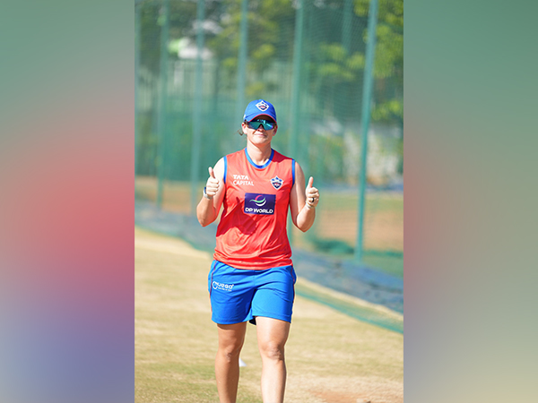 Delhi Capitals' Jess Jonassen training session (Image: DC)