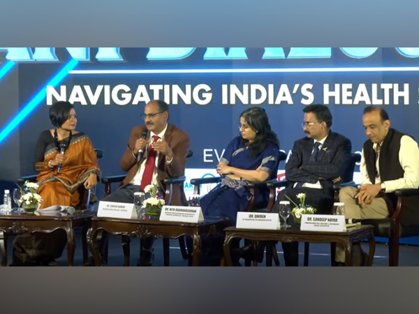Doctors discussing about the issue at ANI Dialogues 2024. (Photo/ANI)