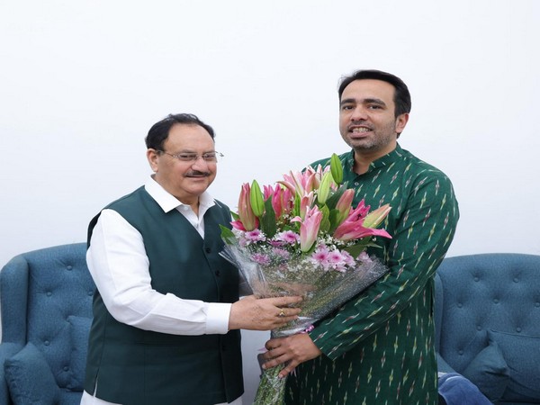 RLD chief Jayant Chaudhary meets JP Nadda (Photo credit/ X@JPNadda)
