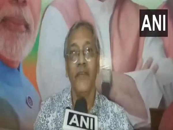 BJP leader Nirmal Kumar Saha. (Photo/ANI)