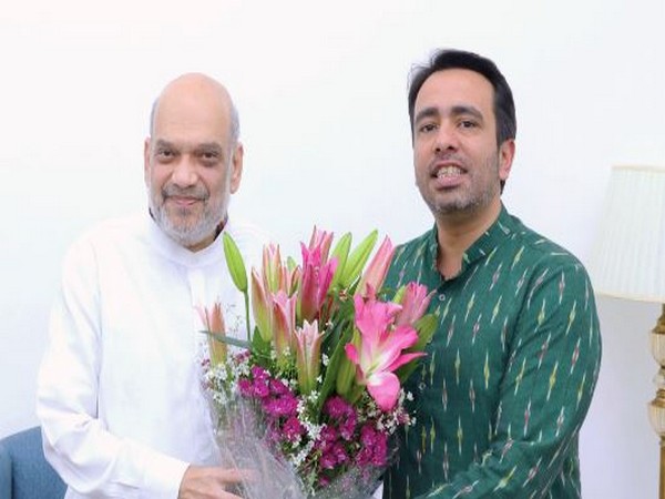 Union Home Minister Amit Shah and RLD chief Jayant Chaudhary (Photo/ANI)
