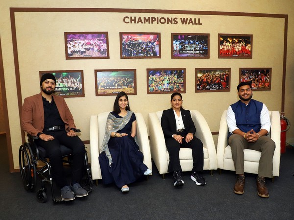 Pro Kabaddi League hosts Indian Para Athletes to honour their achievements(Photo: PKL)