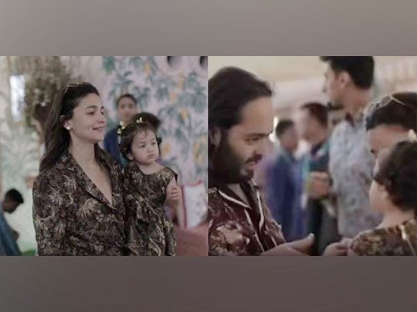 Alia Bhatt, Raha,  Anant Ambani (Image Source: X)