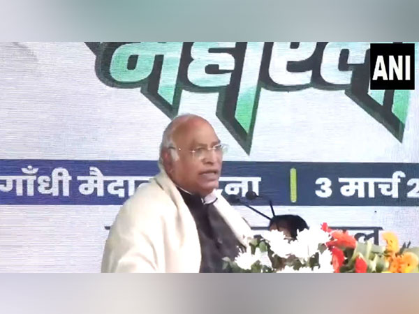Congress President Mallikarjun Kharge (Photo/ANI)