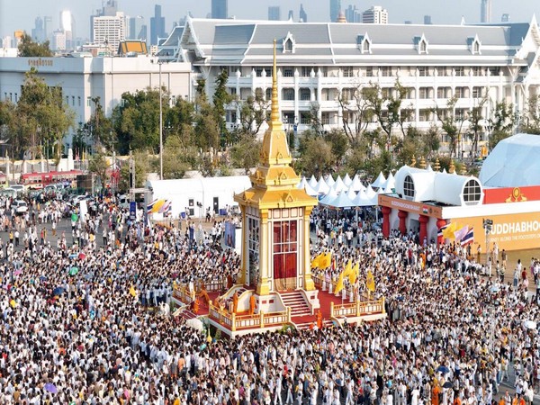 Visual from the exposition of holy relics in Bangkok (Photo: X @IndiaInThailand)