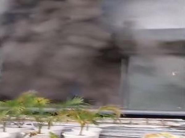 A fire broke out in a PVC door manufacturing company located in Mohan Nagar Industrial Area, Ghaziabad. (Photo source: Fire Department)