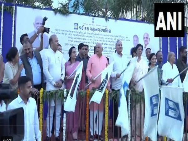 CM Bhupendra Patel launches host of developmental projects in Vadodara (Photo/ANI)