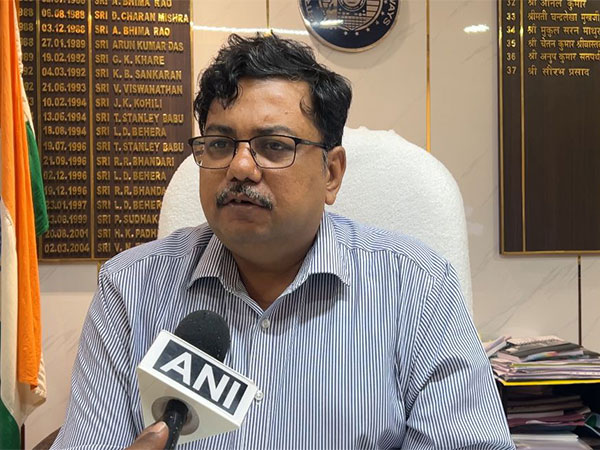 Saurabh Prasad, DRM of Waltair Division (Photo/ANI)