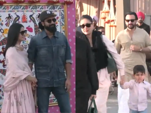 Vicky -Katrina, Saif-Kareena (Image source: ANI Photos)
