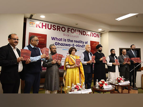 Khusro Foundation’s book launch in New Delhi (Photo/ANI)