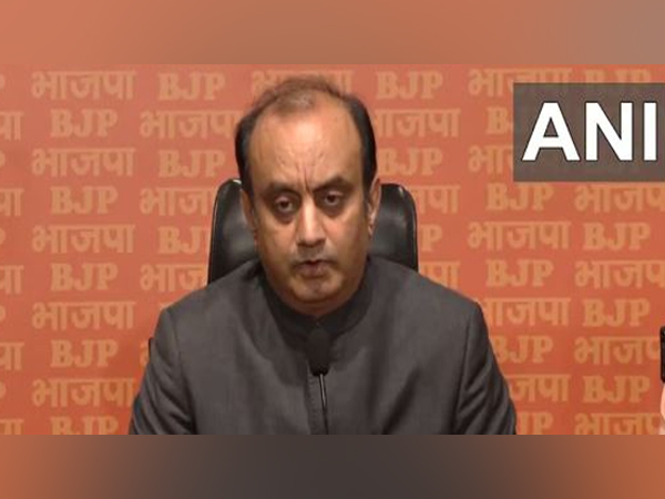 BJP MP Sudhanshu Trivedi (Photo/ANI)