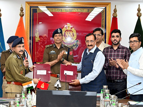 MOU signing ceremony between SSB and Rungta Education Foundation (Photo/X@SSB_INDIA)