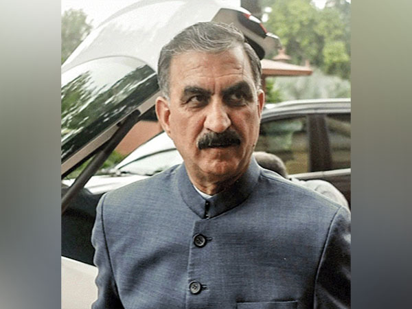 Himachal Pradesh Chief Minister Sukhvinder Singh Sukhu. (Photo/ANI)