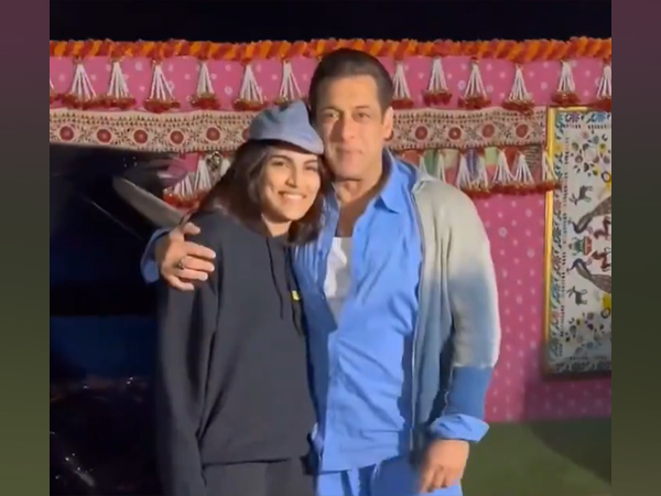 Salman Khan, Alizeh Agnihotri (Image source: X)