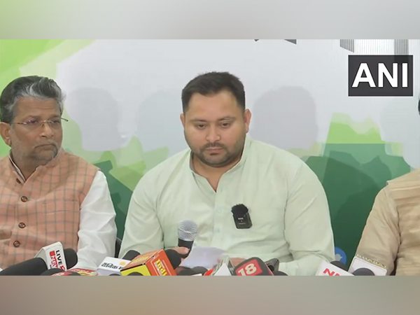 Rashtriya Janata Dal leader Tejashwi Yadav (Photo/ANI)