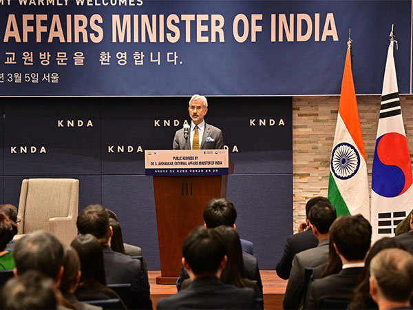 External Affairs Minister S Jaishankar at the event in South Korea (Photo: X @DrSJaishankar)