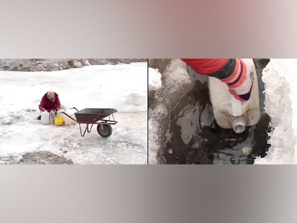 Severe snowfall and rain in Gilgit Baltistan (Photo/ANI)