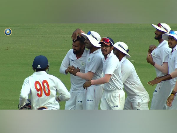 Team Vidarbha. (Picture: BCCI Domestic/X)