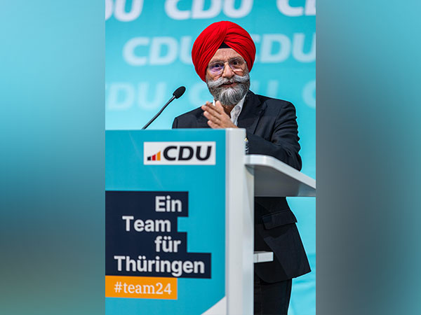 Indian-origin Christian Democratic Union candidate Gurdeep Singh Randhawa (Photo/ANI)