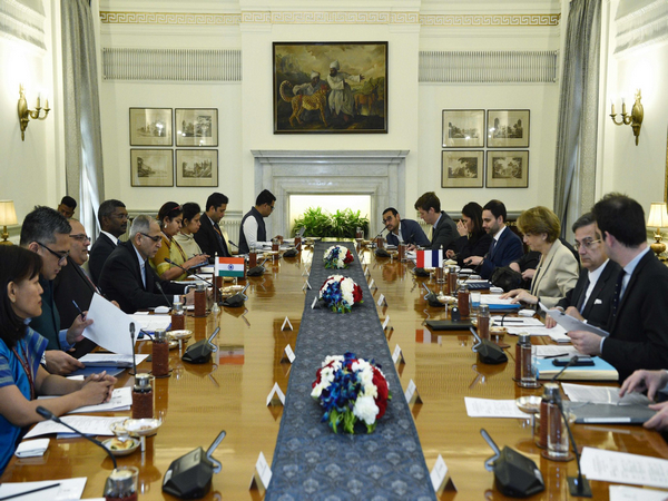India-France Foreign Office Consultations meeting (Photo/X @MEAIndia)