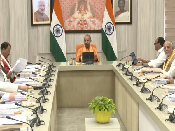 The Cabinet meeting was chaired by Chief Minister Yogi Adityanath on Tuesday. (Photo/ANI)