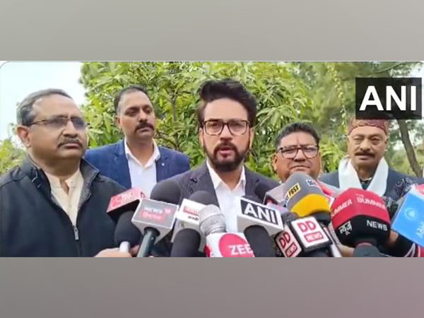 Union Minister Anurag Thakur (Photo/ANI)