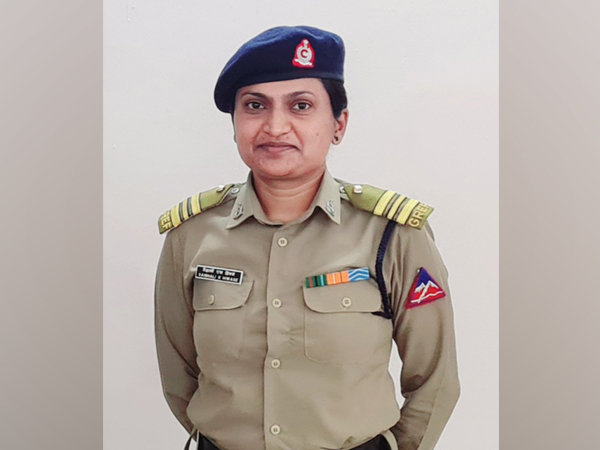 BRO Officer Commanding, Vaishali S Hiwase (Photo/ANI)