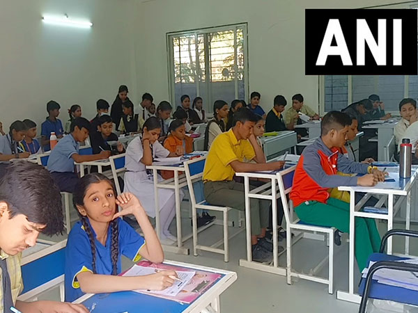 Students taking exams (Photo/ANI) 