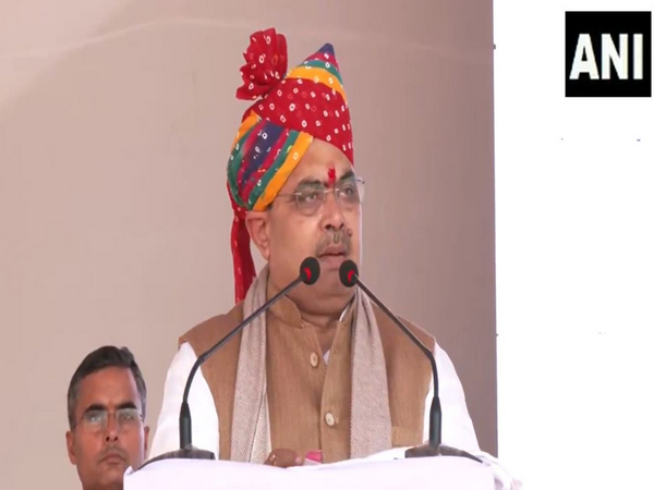 Rajasthan Chief Minister Bhajanlal Sharma (File Photo/ANI)