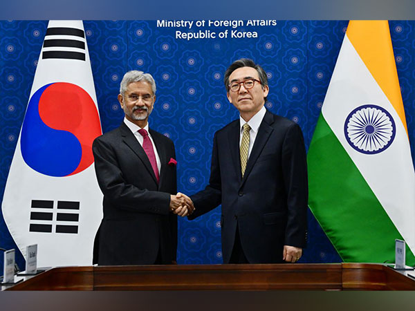 External Affairs Minister S Jaishankar, South Korea's Minister of Foreign Affairs Cho Tae-yul (Image Credit: X/@DrSJaishankar)
