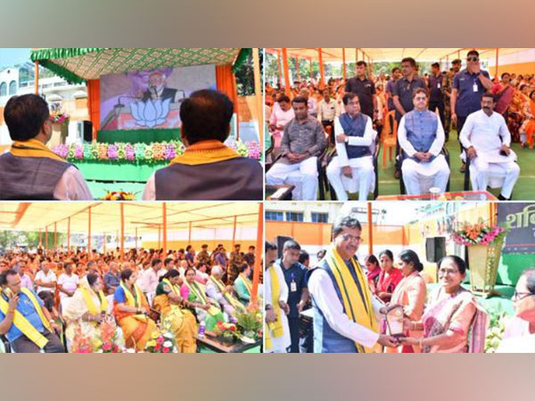 Tripura CM Manik Saha virtually attends PM Narendra Modi’s Nari Shakti Vandan Abhinandan programme held in Barasat (Images: X/@DrManikSaha2)