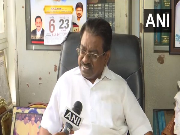 DMK spokesperson TKS Elangovan. (Photo/ANI)