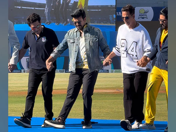 Sachin Tendulkar, Ram Charan,  Akshay Kumar, Suriya (Image Source: ANI)