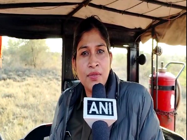 Police Officer Chanchal Tiwari (Image/ANI)