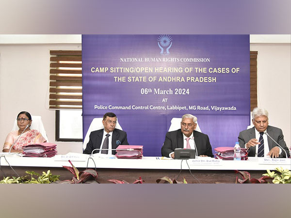 National Human Rights Commission camp sitting in Vijayawada (Photo/NHRC)