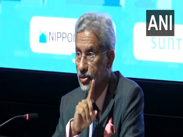 External Affairs Minister S Jaishankar in Tokyo, Japan. (Photo: ANI)