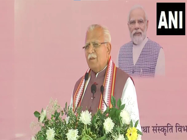 Haryana Chief Minister Manohar Lal Khattar (File Photo/ANI)