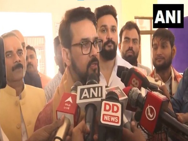 Union Minister Anurag Thakur (Photo/ANI)