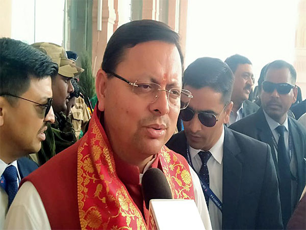 Uttarakhand Chief Minister Pushkar Singh Dhami. (File Photo/ANI)